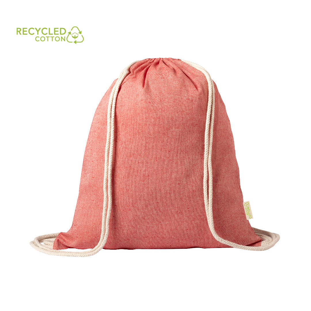 Sac à dos en coton recyclé personnalisé