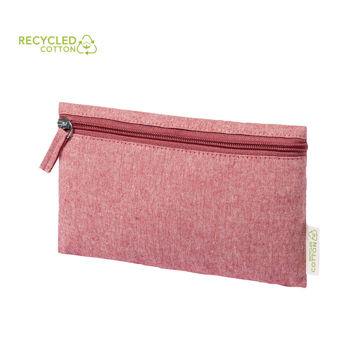 Trousse Rectangle 100% Coton Recyclé personnalisé