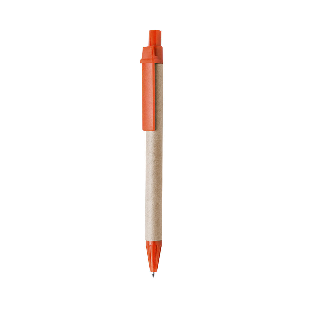 stylo carton orange