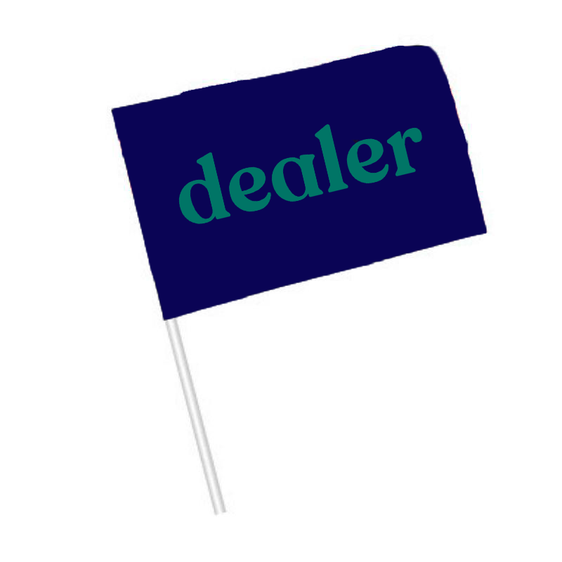 Drapeau personnalisé Atelierdudealer