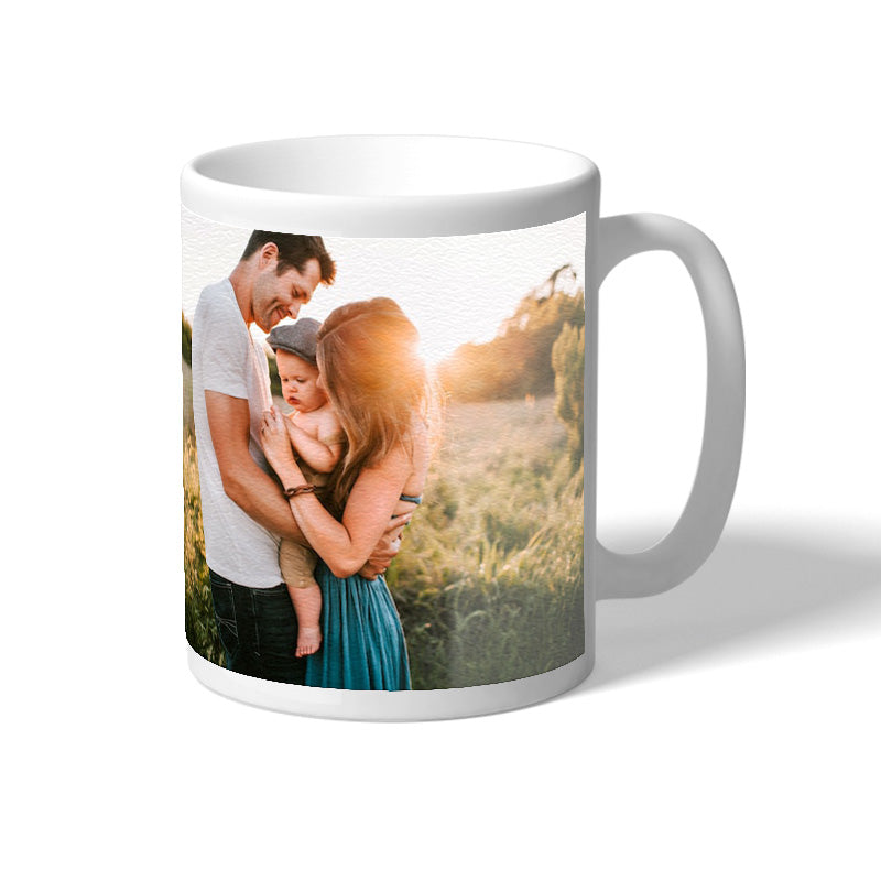 Mug blanc avec face extérieur personnalisable