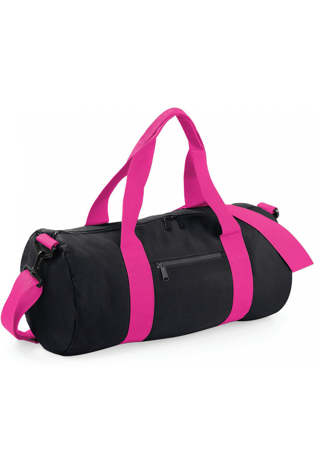 Sac de sport avec fermeture éclair résistante lanières rose fuschia