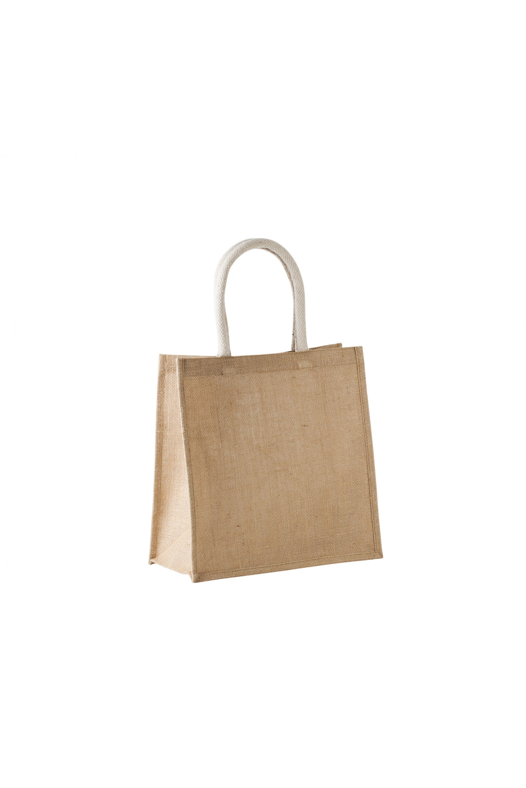 Burlap tote bag