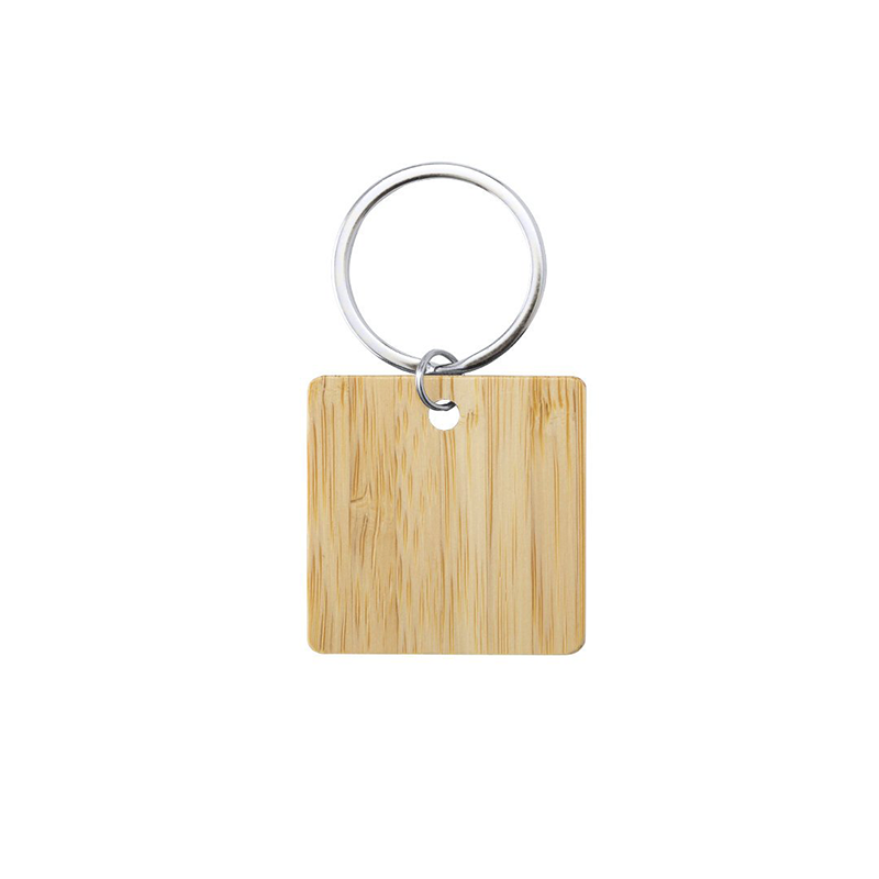 Porte-clés en bambou personnalisables