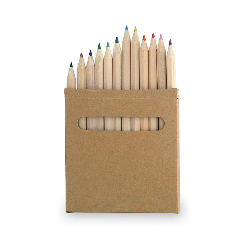 Boîte de crayons couleur en bois Tarifs dégressifs disponibles Crayon