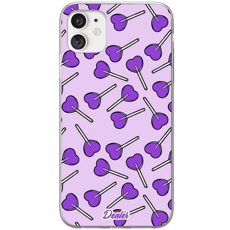 Dealer de coque Coque Coque Lollipops Violet