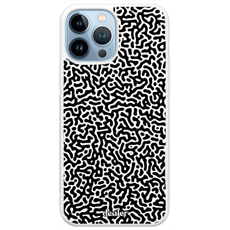 Dealer De Coque Coque Coque Abstrait Monochrome