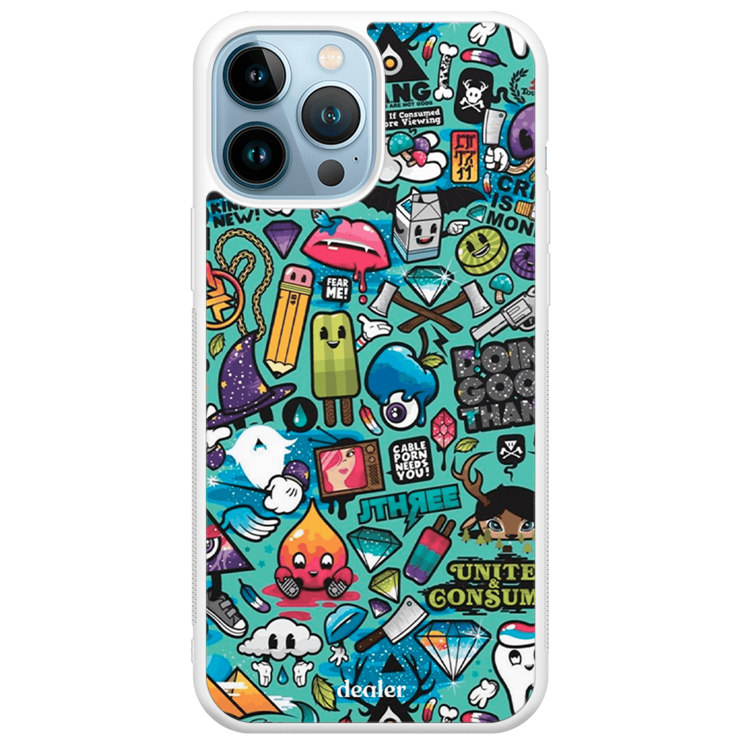 Dealer De Coque Coque Coque Blue comic