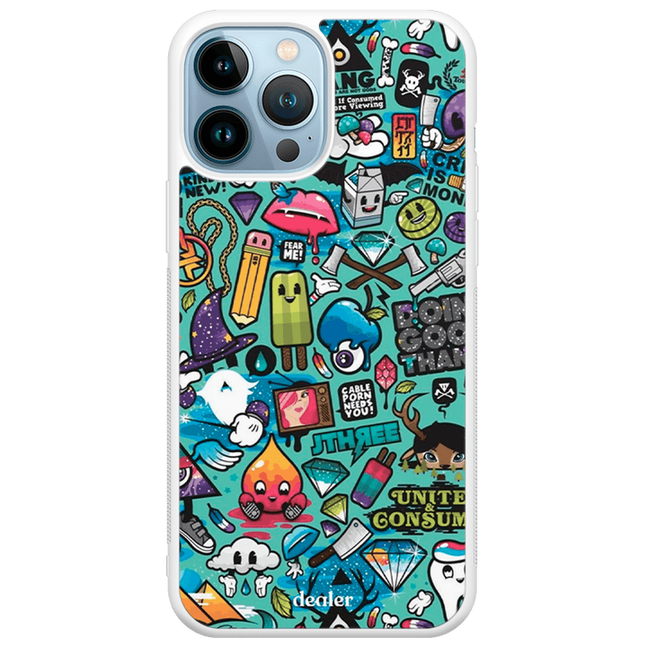 Dealer De Coque Coque Coque Blue comic