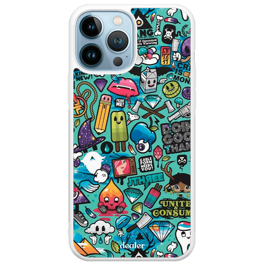 Dealer De Coque Coque Coque Blue comic