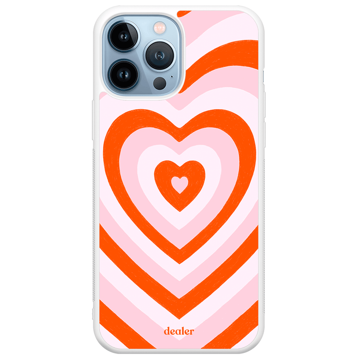 Dealer de coque Coque Coque Coeur Rosy