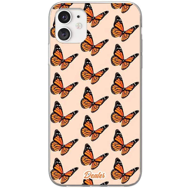 Dealer de Coque Coque Coque papillons orangés