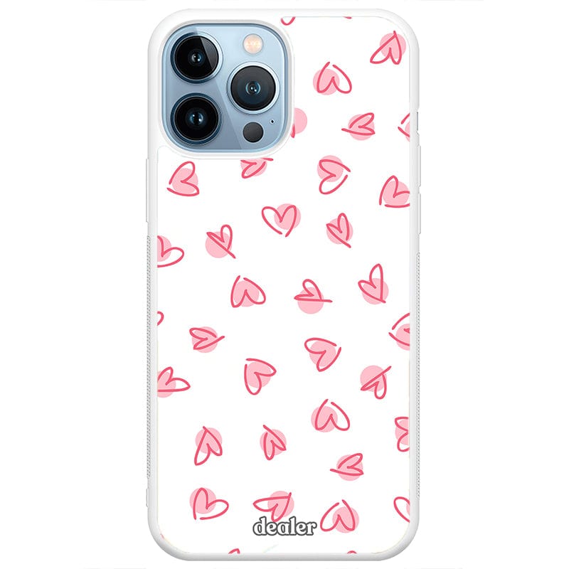 Dealer De Coque Coque Coque Petit coeur rose