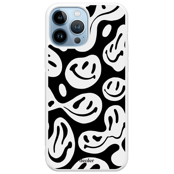 Dealer de Coque Coque Coque Smiley Noir