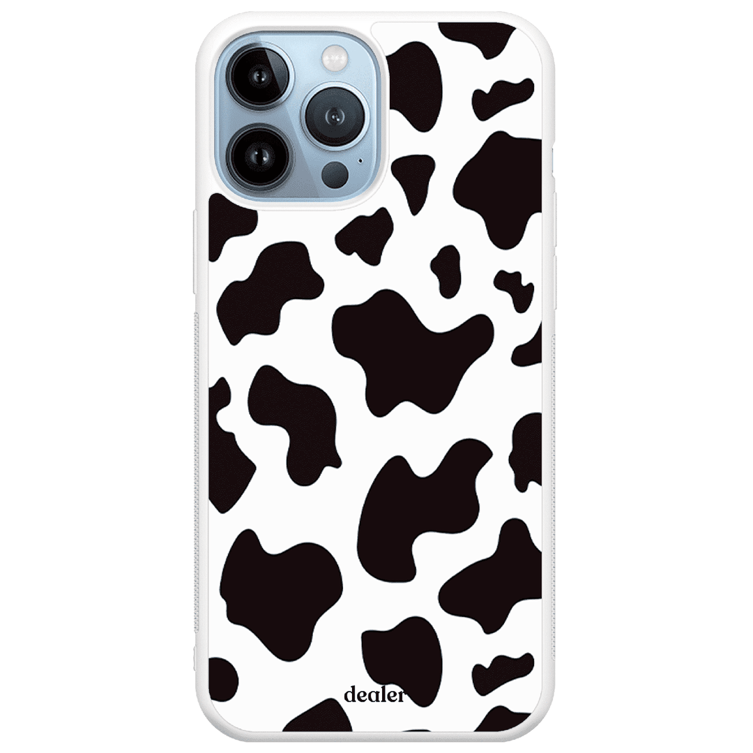 Coque de téléphone avec des motifs de vache, coque vache en silicone renforcé Dealer de coque