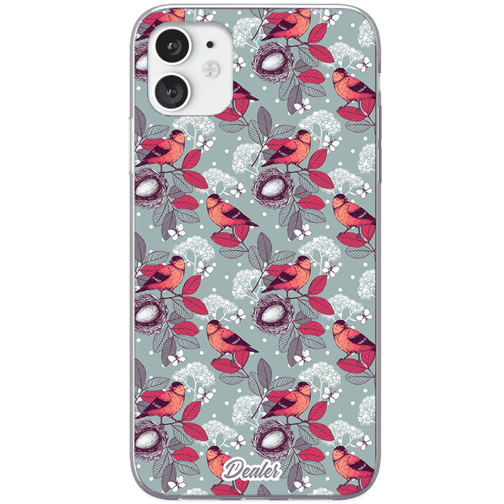 Dealer de coque Coque Gel Coque Oiseaux