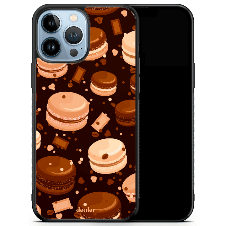 Dealer De Coque Coque Noir Coque Macarons chocolat