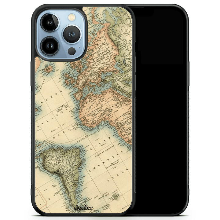 Coque avec une citation en anglais, coque map en silicone renforcé Dealer de coque