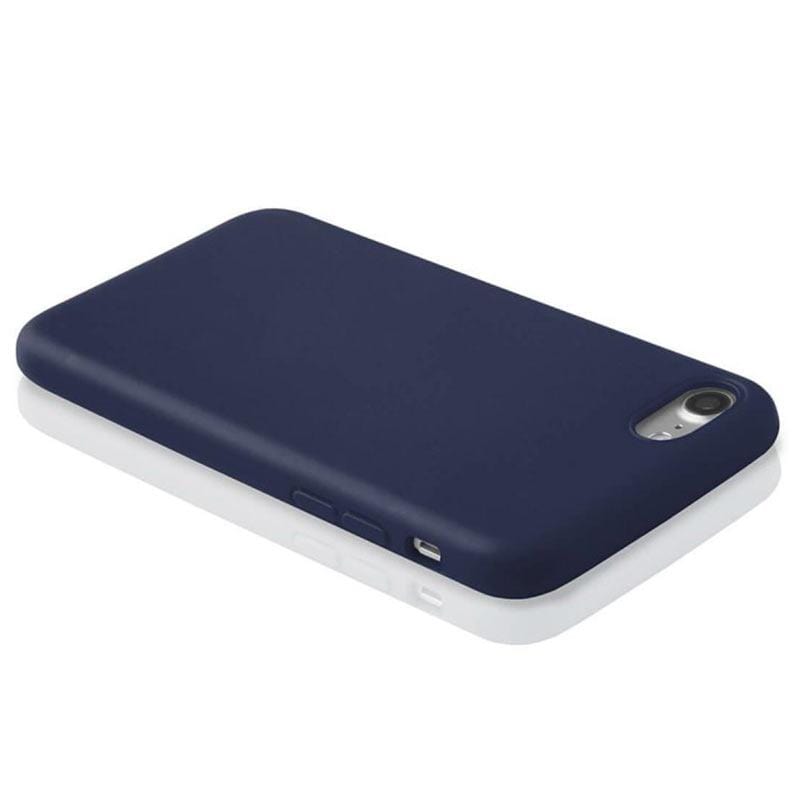 Dealer de Coque Coque Coque Silicone Bleu Marine