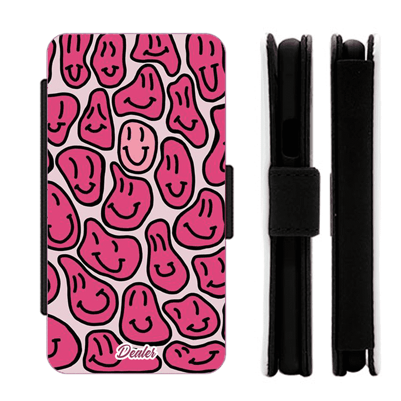 Dealer de coque Etui Abstrait Etui Bonhomme Rose