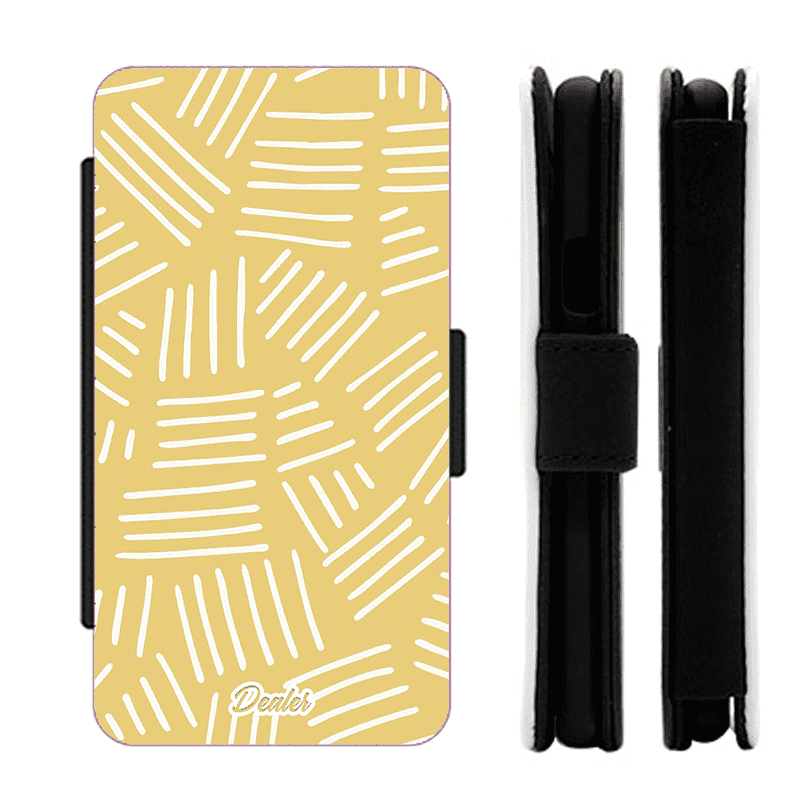 Dealer de coque Etui Abstrait Etui Jaune