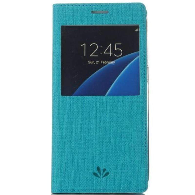 Dealer de Coque Etui basique Samsung Galaxy S7 Etui Vili cyan