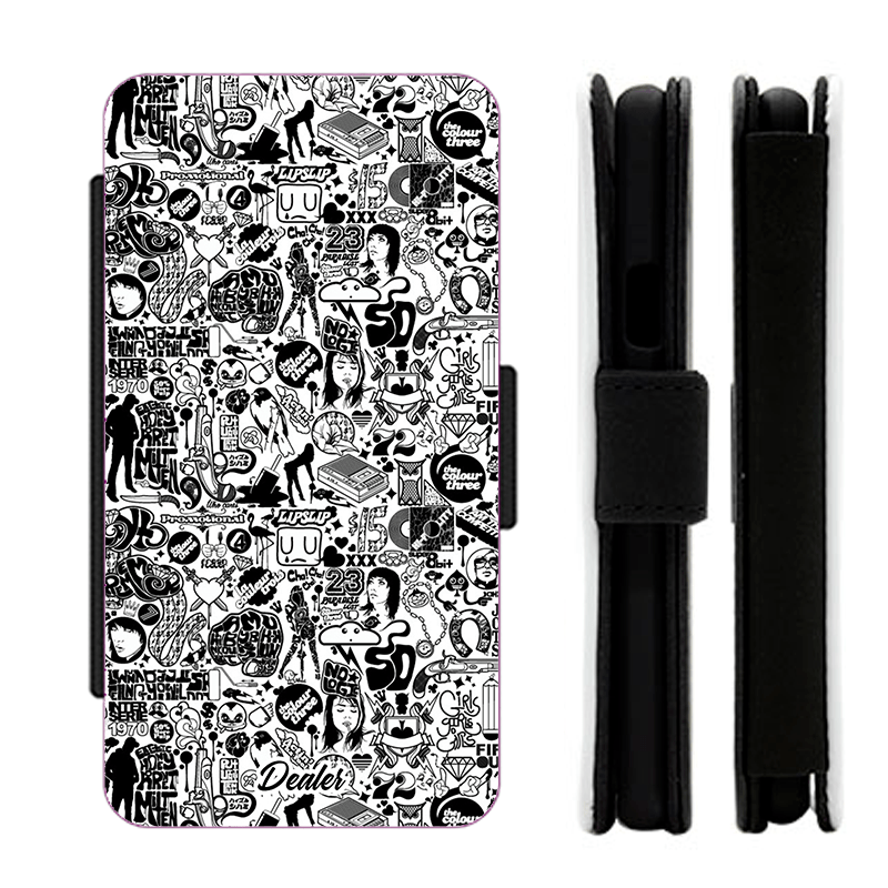 Dealer de coque Etui Abstrait Etui Black comic