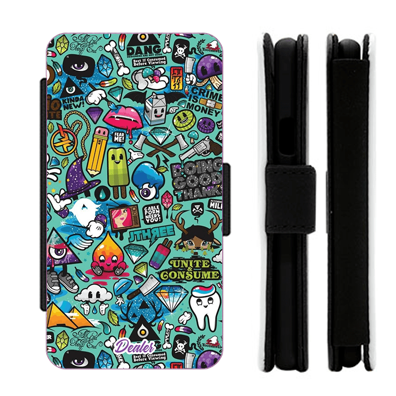 Dealer de coque Etui Abstrait Etui Blue comic