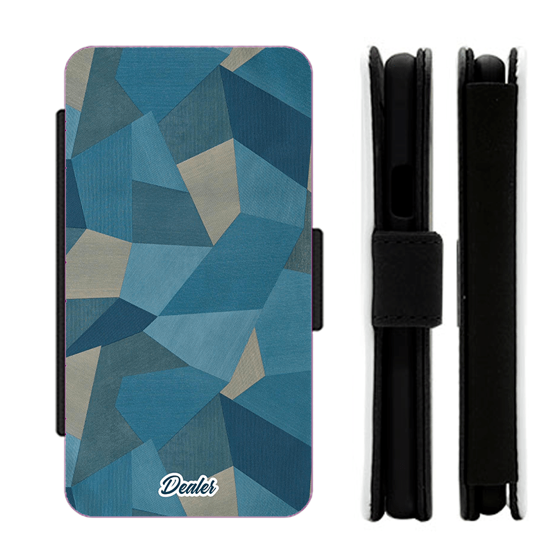 Dealer de coque Etui Abstrait Etui Cadre bleu