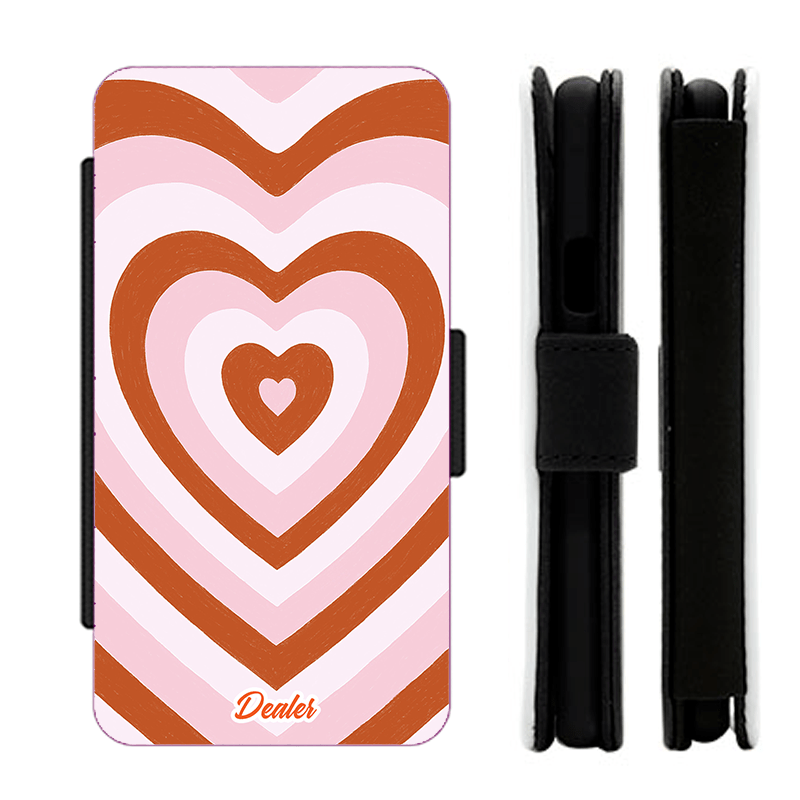 Dealer de coque Etui Love Etui Coeur Rosy