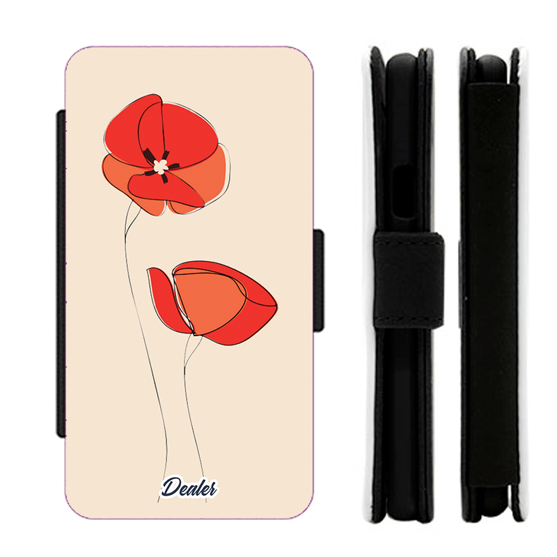 Dealer de coque Etui Fleurie Etui Coquelicots