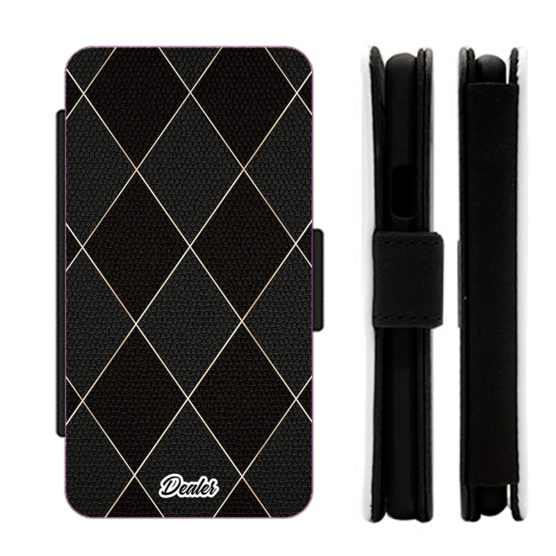 Dealer de coque Etui basique Etui Cuir noir