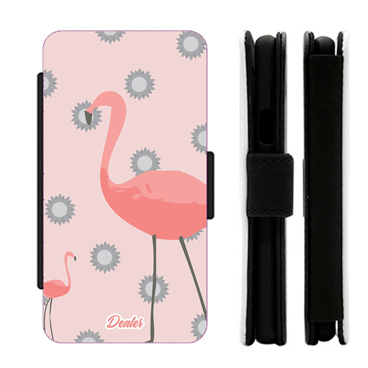 Dealer de coque Etui animaux Etui Flamant fleuris