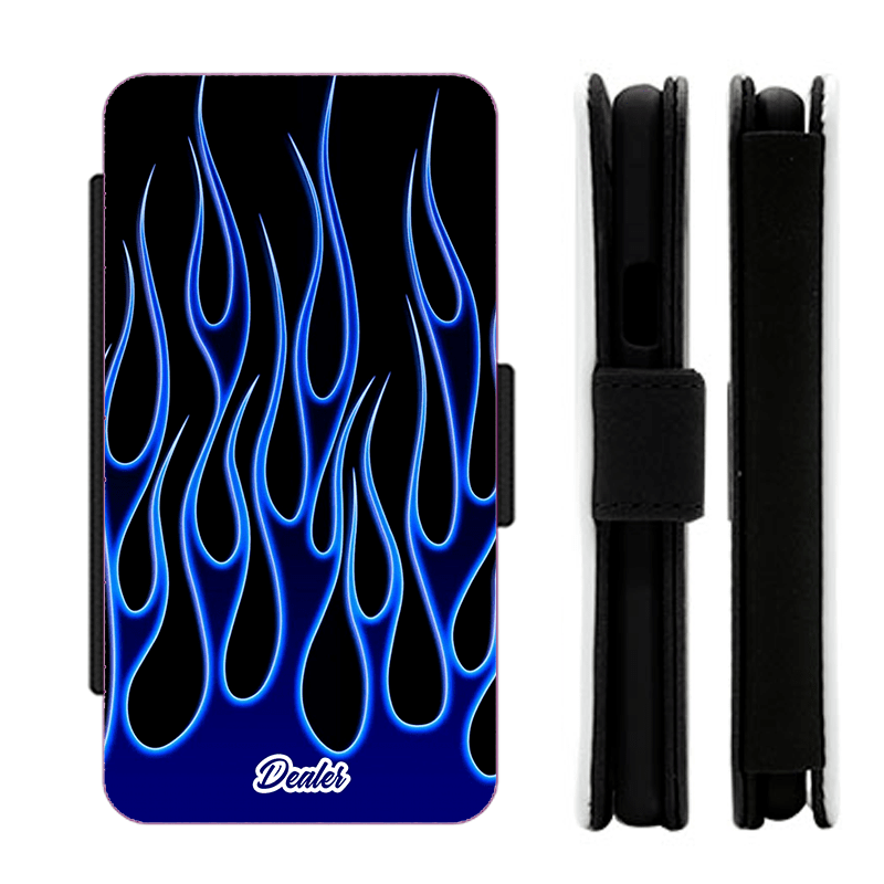 Dealer de coque Etui Flamme Etui Flammes bleues électriques