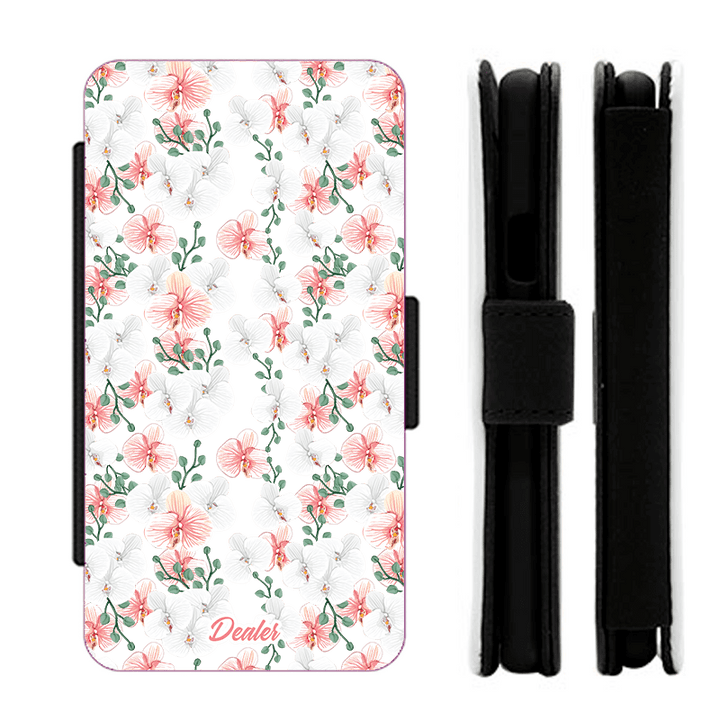 Dealer de coque Etui Fleurie Etui Orchidée