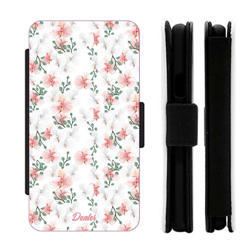 Dealer de coque Etui Fleurie Etui Orchidée