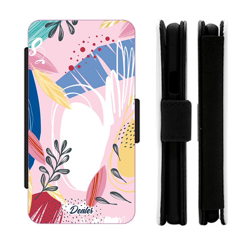 Dealer de coque Etui Feuille Etui Rosy