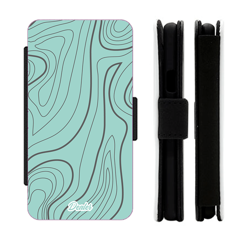 Dealer de coque Etui Abstrait Etui Turquoise