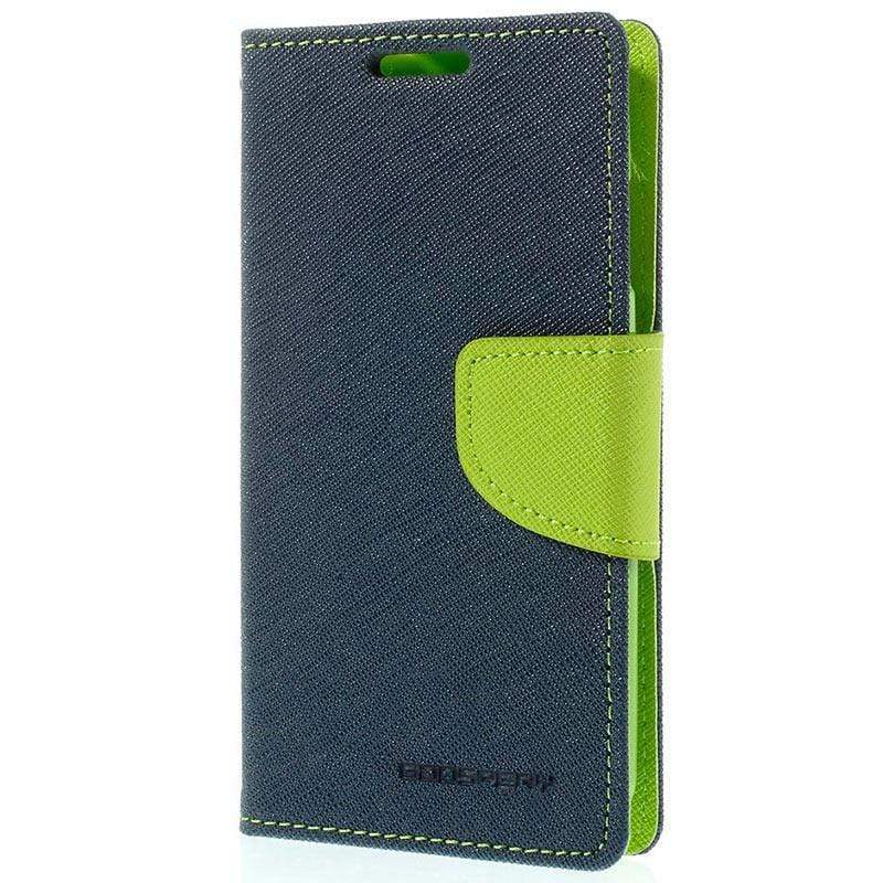 Dealer de Coque Etui basique Housse à clapet Mercury Bleue et verte