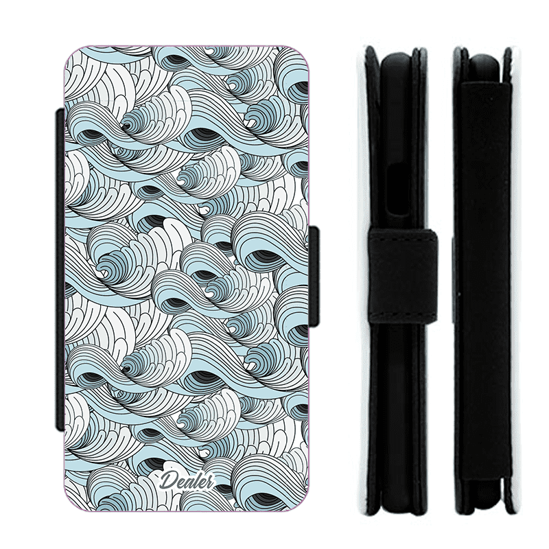 Dealer de coque Etui Nature Etui Vagues abstraites