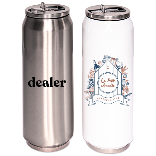 Insulated stainless steel can 500ml