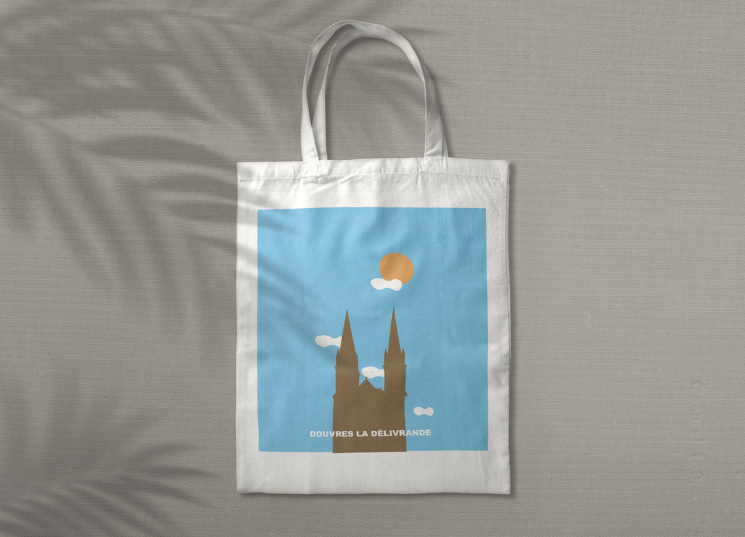 Tote bag DOUVRES LA DELIVRANDE Côte de Nacre G/m Atelier Du Dealer